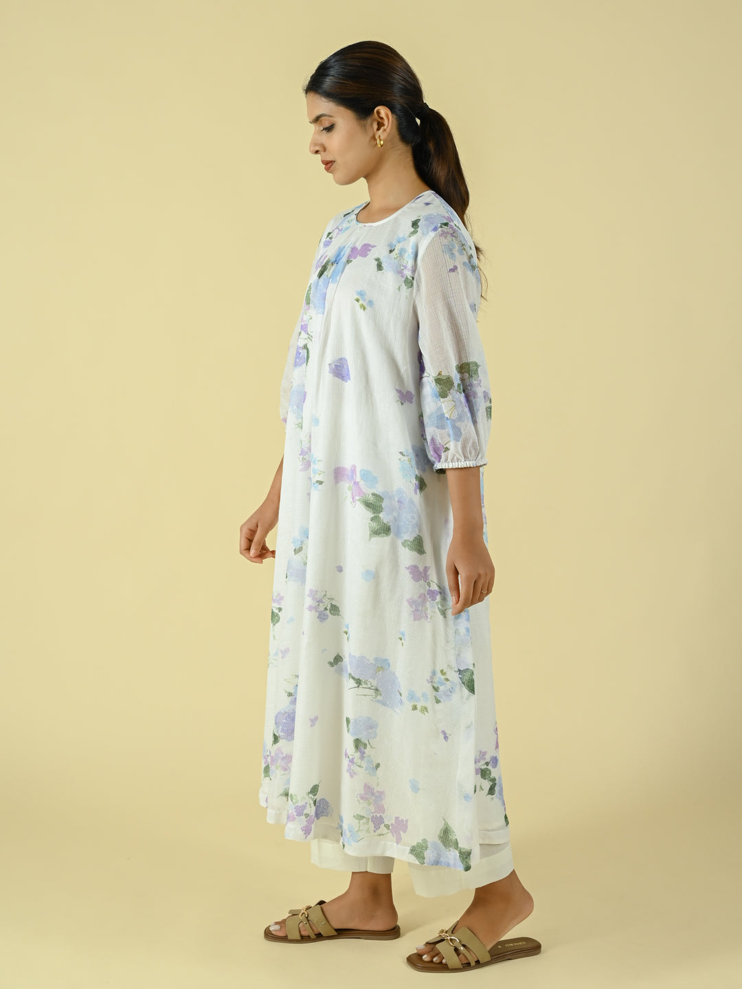 Bougainvillea tunic set