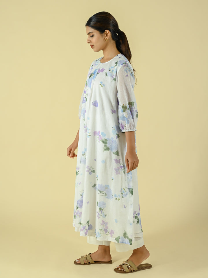 Bougainvillea tunic set