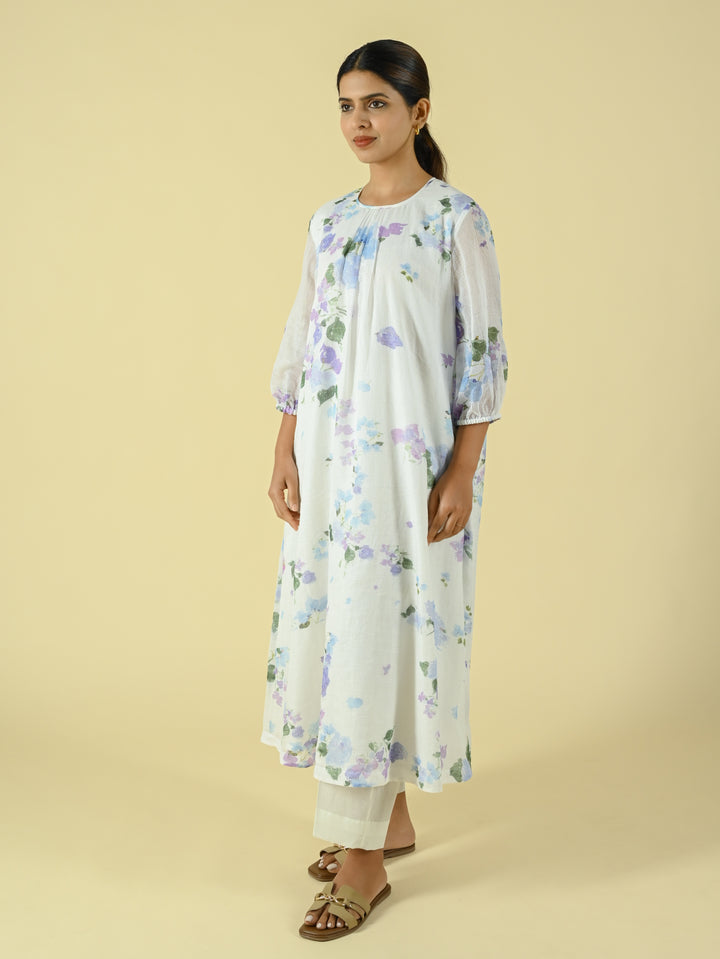 Bougainvillea tunic set