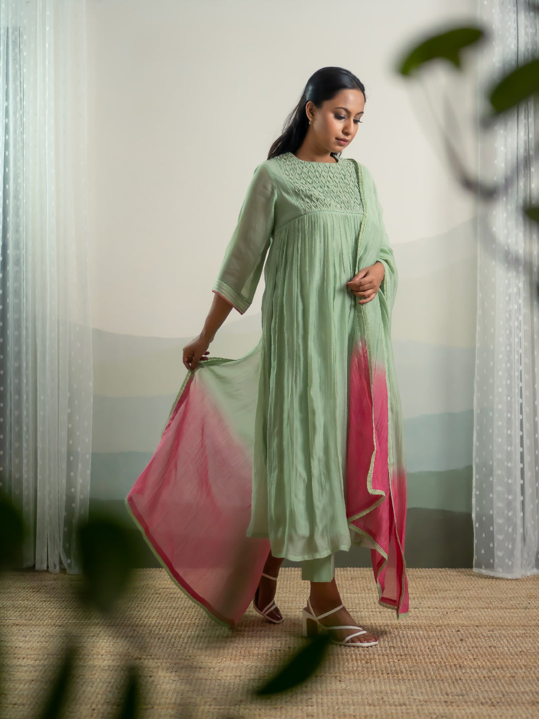 Peony Kurta Set