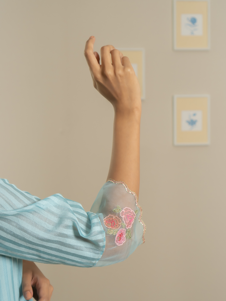 Shrub Rose Kurta Set