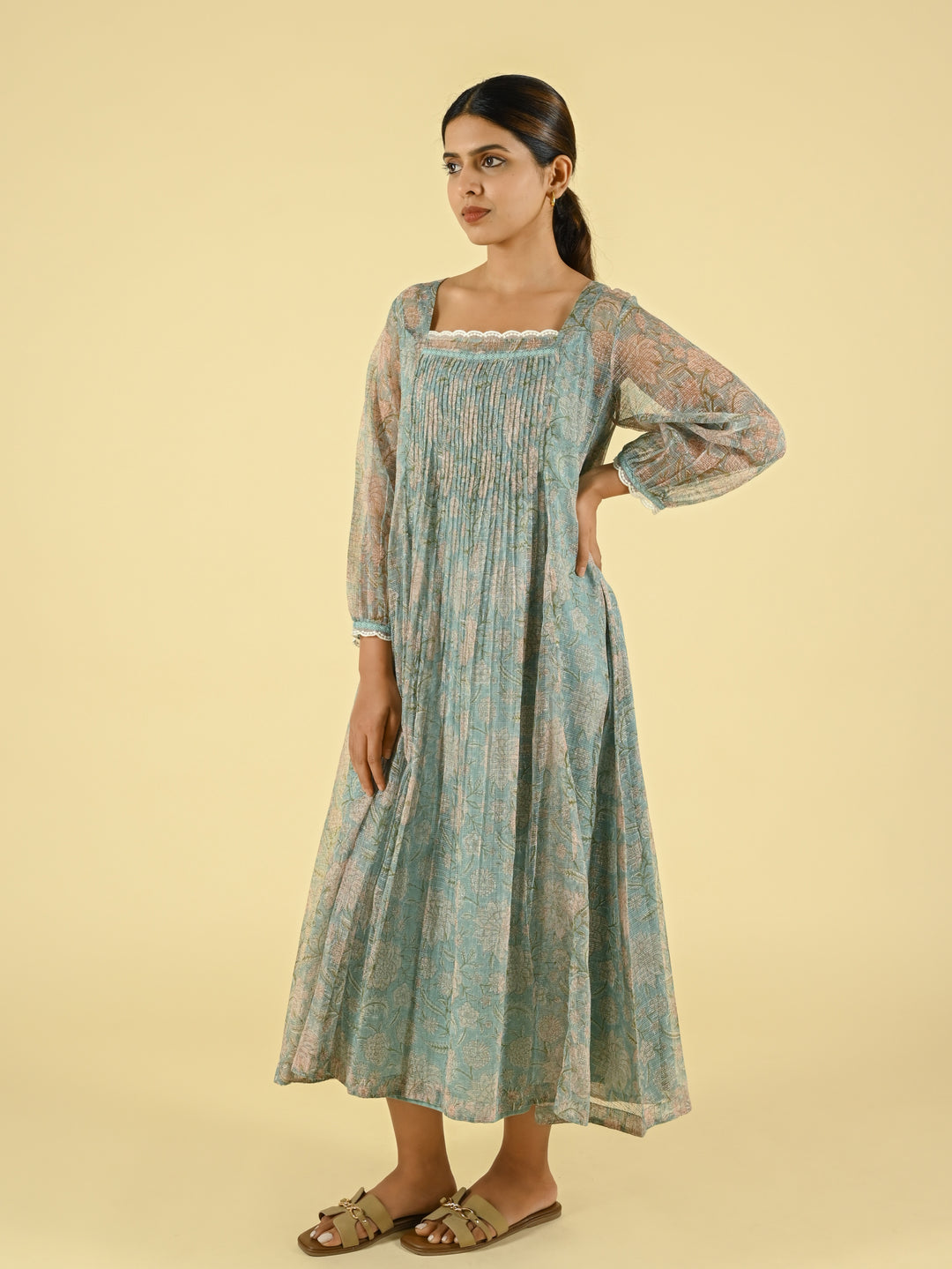 Floral kota dress